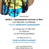 Andachtsreihe-Plakat 2022 Ennenbach  Kichenkreis